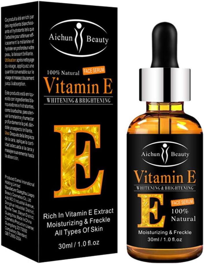 Aichun Beauty Vitamin-E Brightening Face Serum – 30ml for Whitening & Radiance