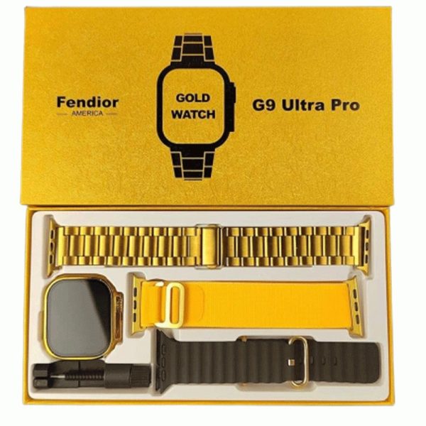 G9 Ultra Pro Smart Watch Golden Edition